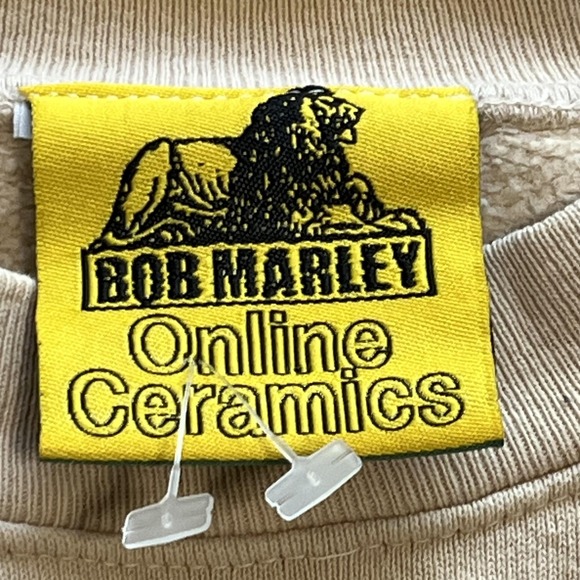 Online Ceramics Bob Marley Sweatshirt Mens 2XL Beige Songs Of Freedom Graphic - Picture 9 of 13